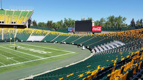 Edmonton Commonwealth Stadium Loge Infill Platform VIP Seating