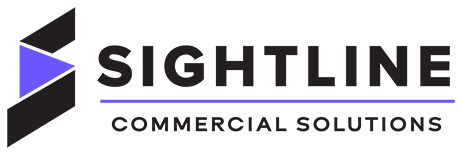 Sightline Commercial Solutions Logo - Dark Version