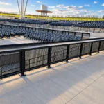 Sightline Commercial_Morton Amphitheater Perforated Railing