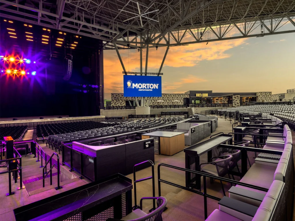 Sightline Commercial_Morton Amphitheater Premium Seating Areas