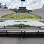 Sightline_Mizzou_End Zone Overlook Cable Railing with Drink Rail