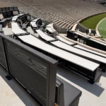 Sightline_Mizzou_Perforated Panel Black Powder Coat VIP Seating